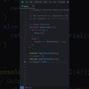 Create A Function That Calculates The Factorial Of A Given Number JS Exercise 9