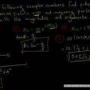 Rectangular To Exponential I Exponential To Rectangular Complex Numbers