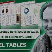 Excel Tables Unlock The Power Of Structured References