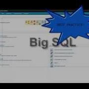 BigInsights For Hadoop Big SQL Queries Hints Tips For Better Performance