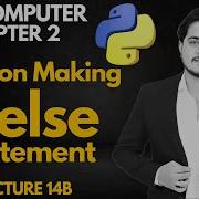 If Else Statement In Python 11th Computer Chapter 2 Lec 14B