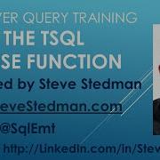 Using The TSQL CHOOSE Function