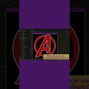 Shorts Python Avengers Symbol Using Python Turtle Module