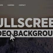Add FULLSCREEN VIDEO BACKGROUND To Website Responsive HTML CSS No Plugin
