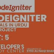 CodeIgniter Tutorials In Urdu Part 5 Working With View And URL Helper