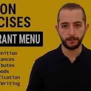 OOP Python Exercise Restaurant Menu Manager Beginner Level With Practical Application