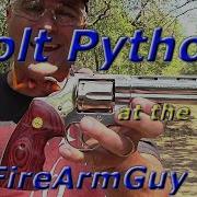 Colt Python At The Range TheFireArmGuy