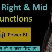 Left Right And Mid Functions In Power BI Power Query Power BI Tutorial For Beginners