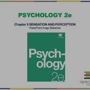 Video Lecture Chapter 5 Psychology 2e