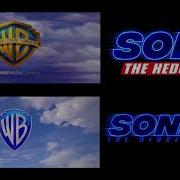 Sonic 1 2 Movie Opening Logos Comparison Paramount Warner Bros Version