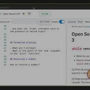 Python Open Session 1 Week 3