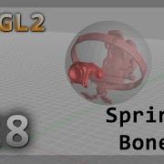 WebGL2 128 Spring Jiggle Dynamic Bone