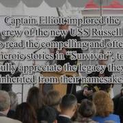 USS Russell DDG 59 Change Of Command Ceremony