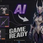 I Built Game Ready Character With Skins Pro AI Workflow