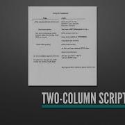 2 Column Script