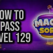 Решение 129 уровня игры Magic Sort Пошаговое руководство