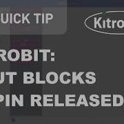 Microbit MakeCode Editor Input Blocks On Pin Released Kitronik