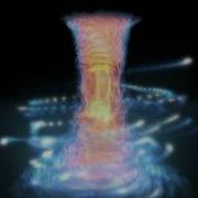 Maya Fluid And Particle Energy Vortex