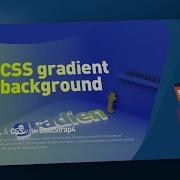 CSS Gradient Background Bootstrap4
