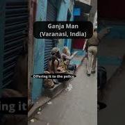 Ganja Man In Varanasi India Shorts