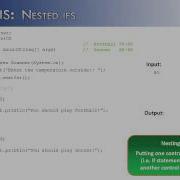Decisions Part 2 Nested Ifs Java