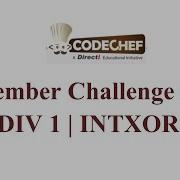 Codechef December Challenge Chef And Interactive XOR Problem DIV 1