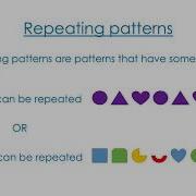 Grade 4 Repeating Patterns