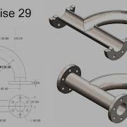 SOLIDWORKS Beginners Tutorial Exercise 29 With Narration
