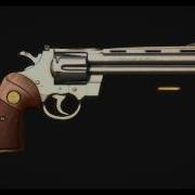 Colt Python Low Poly Model