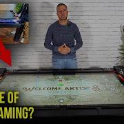 We Combined A 4K Digital Screen With A Real Game Table Touch Screen Game Table