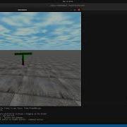 Open Dynamics Engine Biped Hopping Robot Simulation