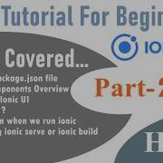Implementing UI Components Side Menu Tabs Ionic Angular Tutorial For Beginners In Hindi Part 2