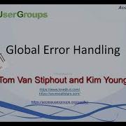 AP Enhanced Global Error Handlers In Northwind 2 2 With Tom Van Stiphout And Kim Young