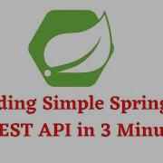 Building Simple Spring Boot REST API In 3 Minutes Eclipse Quick Beginner Guide