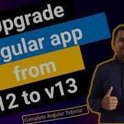 Upgrade Update Angular 12 To 13 Angular Tutorial