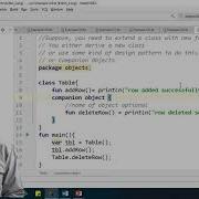107 Android Kotlin OOP Extension Functions And Companion Objects