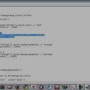 Blinking Or Changing Text Color And Background Color In Java Script