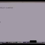 VCE Maths Methods Functions And Relations 1b Function Notation