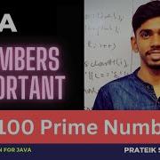 Prime Number From 1 To 100 Computer Class 10 ICSE ISC Java Programming