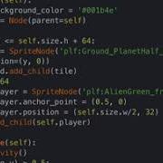Pythonista Move Sprite