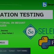 Handling Browser Window In Software Testing Selenium Tutorial Besanttechnologies Online