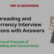 Multithreading And Concurrency Interview Questions With Answers Multiple Concepts