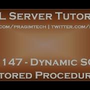 Dynamic SQL Vs Stored Procedure