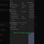 Where To Find Studio Settings For Roblox Studio Roblox Robloxgamedesign Tutorial Robloxstudio