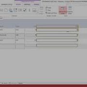 CREATING A DATA ENTRY FORM IN MS ACCESS