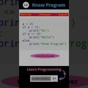 What Is The Output Of The Given Python Program Shorts Python Knowprogram