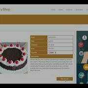 Python Django And MySQL Project On Online Bakery Shop