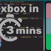 3 Understanding Flexbox In React Native 2022 In 3 Mins React Native Tutorial 3 Flexbox Basics