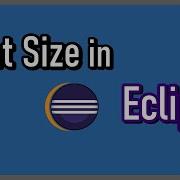 How To Change Font Size In Eclipse Java Extra 30
