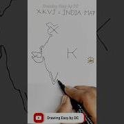 India Map Drawing How To Draw India Map Easily Easy Way To Draw India Map India Map Easy Trick